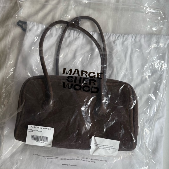 MARGE SHERWOOD Soft Boston Hush Nubuck Bag - Picture 12 of 14